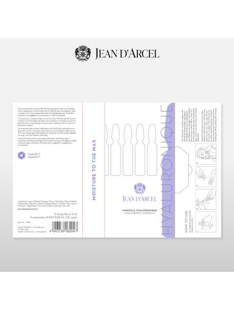 Jean D'Arcel Ampoule Hyaluronique 5x2ml