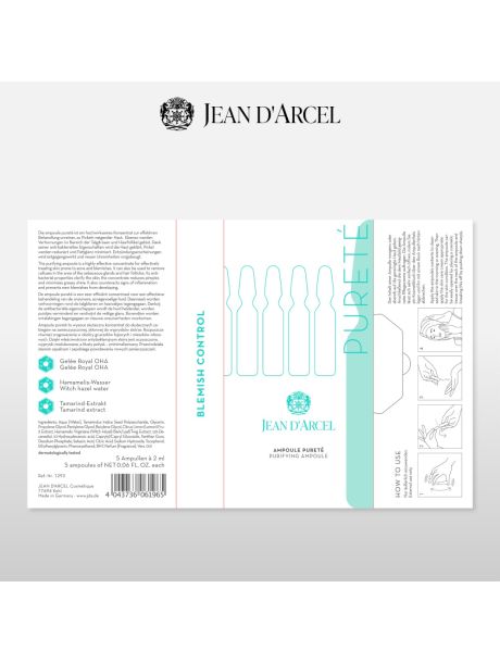 Jean D'Arcel Ampoule Pureté 5x2ml