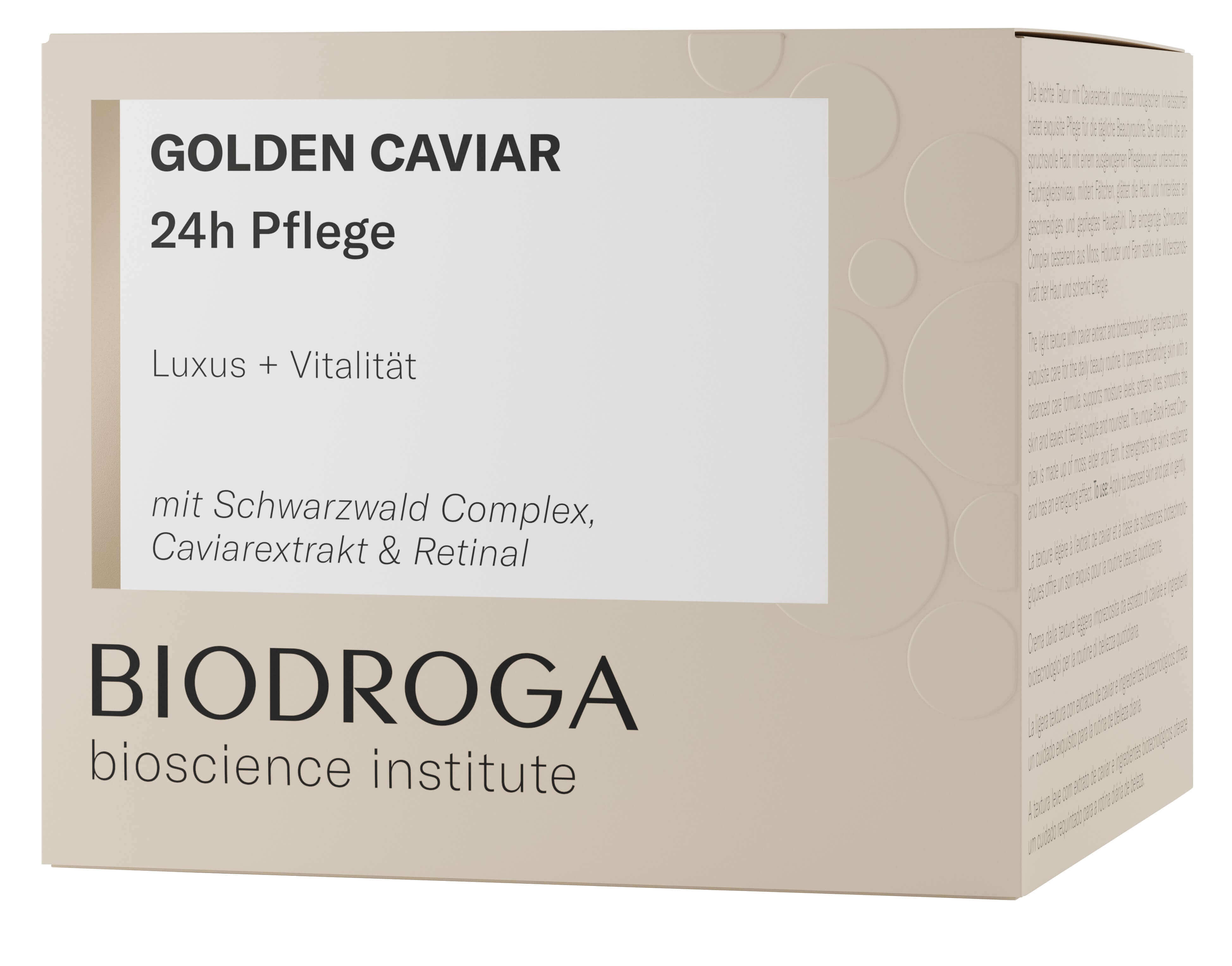 Biodroga Bioscience Institute Golden Caviar 24h Pflege 50 ml FS