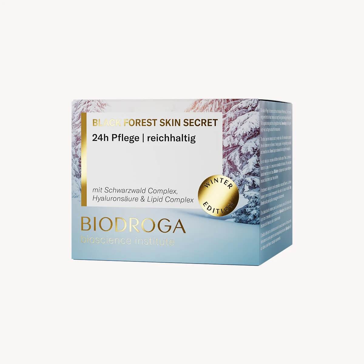 Biodroga Blackforest Skin Secret 24h Pflege reichhaltig Winter Edition 50ml