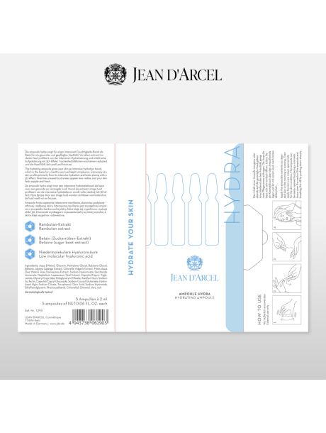 Jean D'Arcel Ampoule Hydra 5x2ml