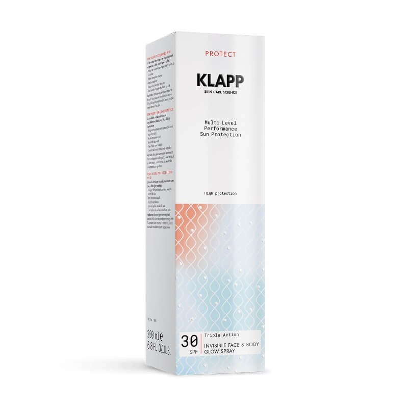 Klapp Triple Action Invisible Face & Body Glow Spray 30 SPF