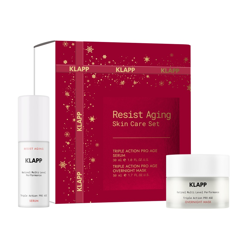 Klapp Resist Aging Skin Care Set - Christmas Edition