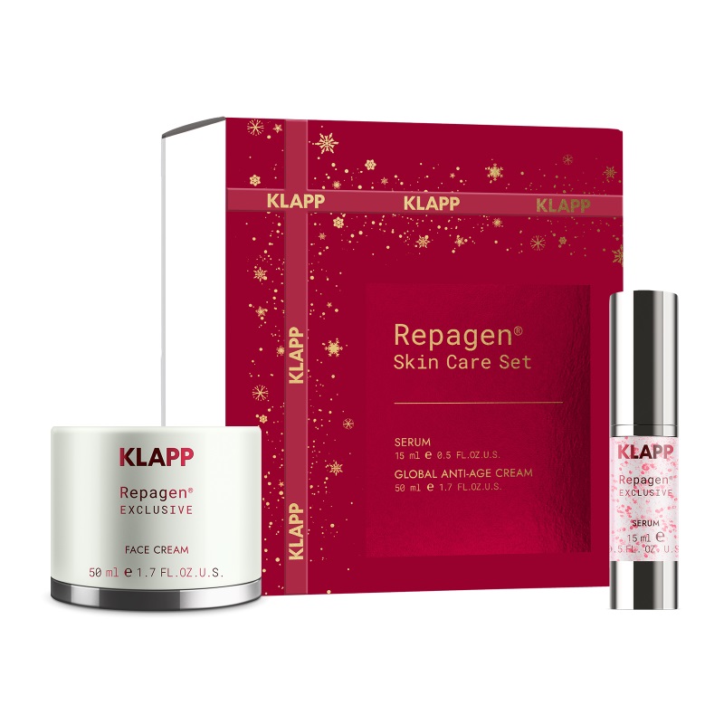 Klapp Repagen Exclusive Skin Care Set - Christmas Edition