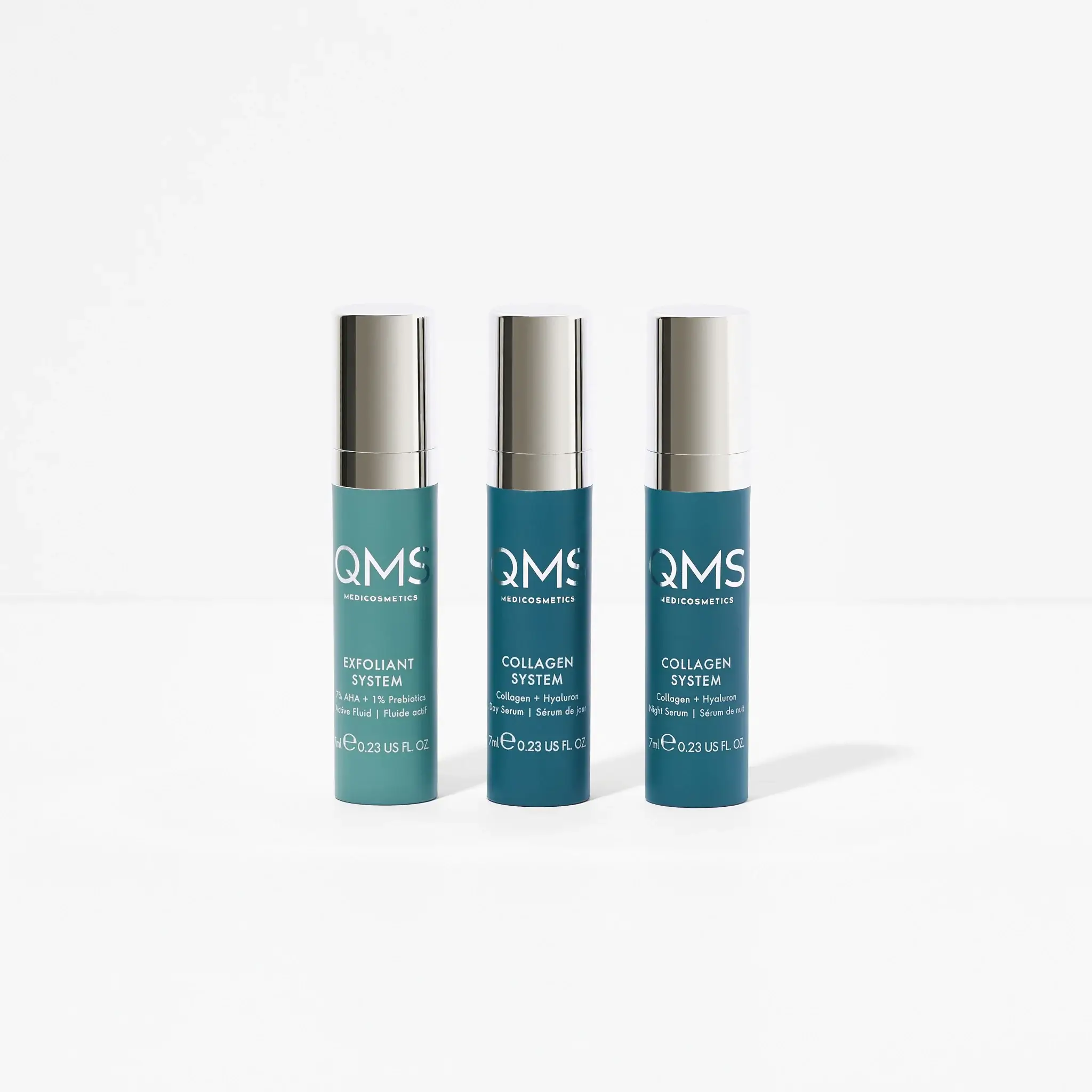 QMS Medicosmetics Day & Night 3-Step Core Routine Set Medium 3x 7ml